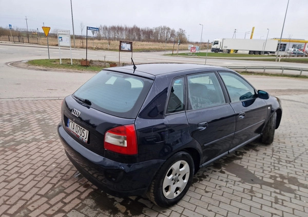 Audi A3 cena 11500 przebieg: 212000, rok produkcji 2000 z Strzyżów małe 191